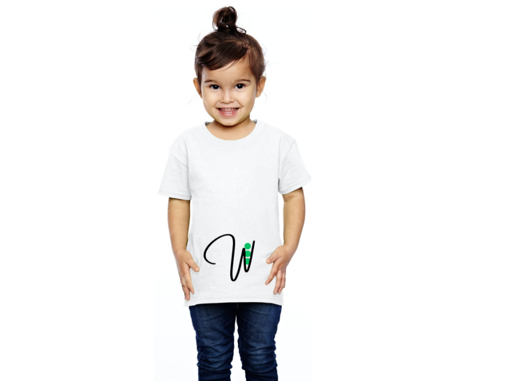 Kid with Shirttail Logo